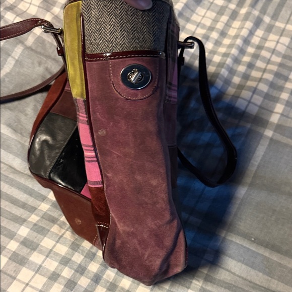 Coach Multicolor Patchwork Tote - Picture 6 of 7